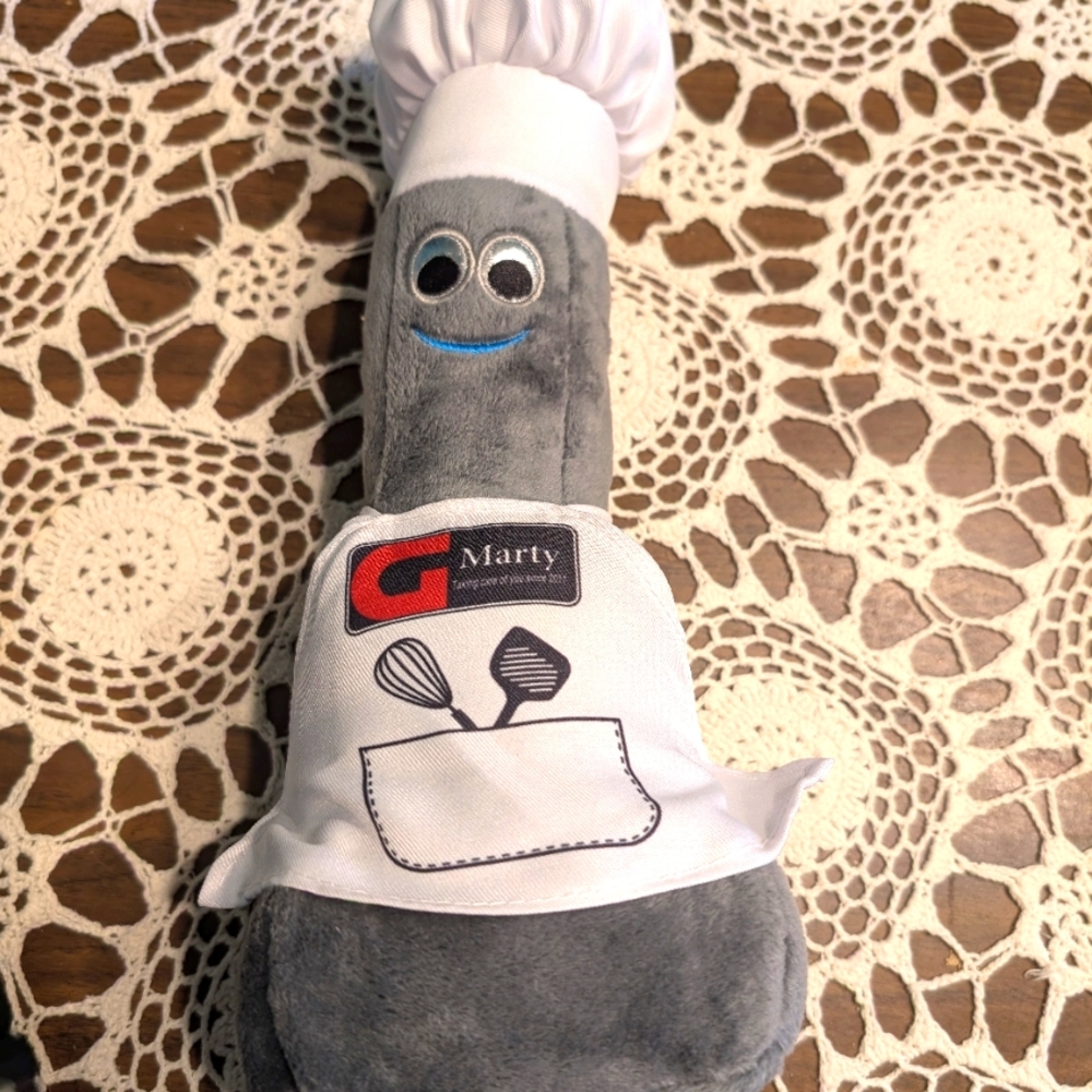 Giant Food Store Chef Marty The Robot 13" Plush